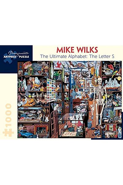 Pomegranate Communications Inc,US Mike Wilks The Ultimate Alphabet The Letter S 1000Piece Jigsaw Puzzle