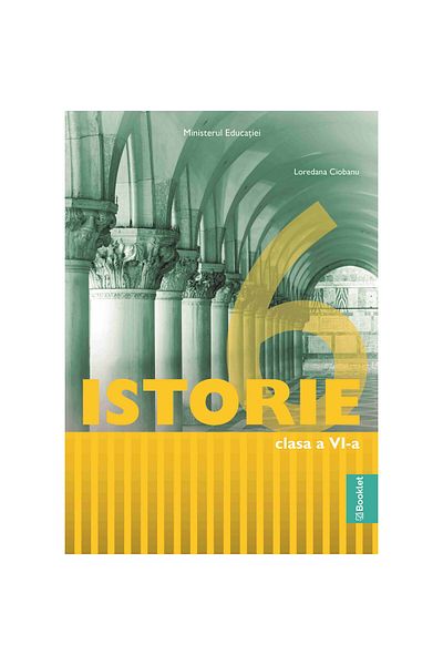 Editura Booklet Fiction Manual de istorie pentru clasa a VI-a Ediția 2023 - Loredana Ciobanu