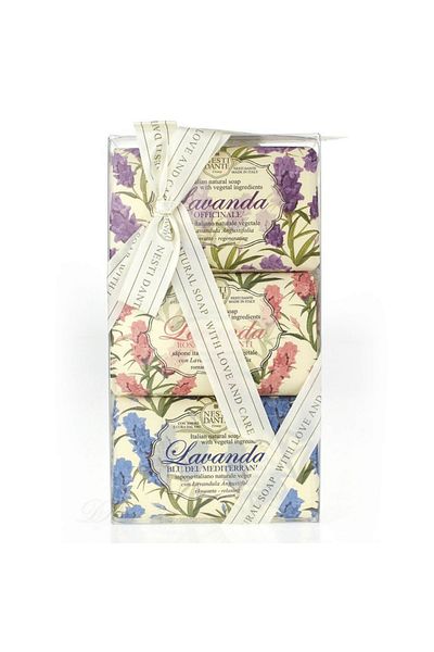 Nesti Dante Lavanda Soap Set 3X150Gr | General Care |   Meditarraneo, Chianti, Officinale