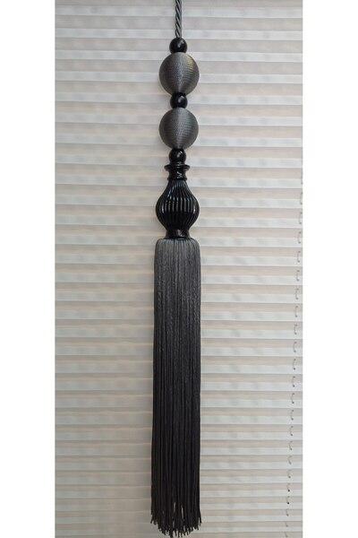 serART Black Line Backdrop Curtain Double-Breasted Curtain Ceiling Binding Bracolperde Accessory