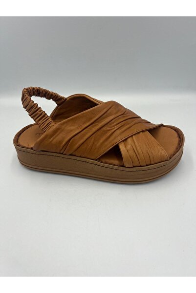 Mammamia Women's Daily Comfortable Leather Sandals