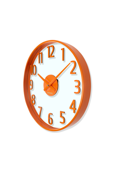 Regal 0638 T2 Opal Wall Clock |   Orange