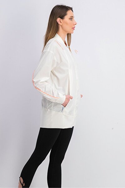 Puma Women Pearl Woven Jacket, Marshmallow