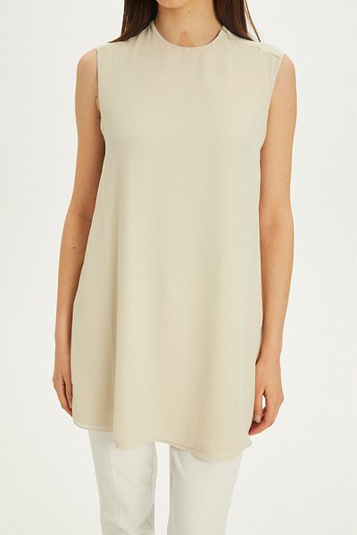 Zühre Crew Neck Sleeveless Underwear I-0002