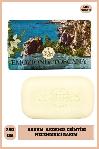Nesti Dante Emozioni in Toscana - Mediterranean Breeze 250Gr Solid Soap |   Moisturizer
