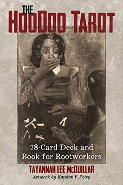 Destiny Books,U.S. The Hoodoo Tarot 78Card Deck And Book For Rootworkers