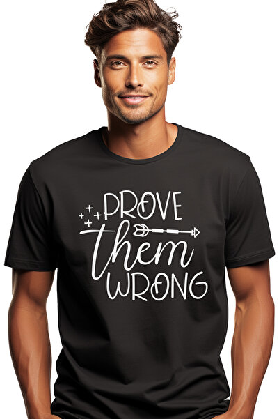 StoryGift Romania Tricou Barbati Cu Textul "prove Them Wrong" - Arata-le Ca S...