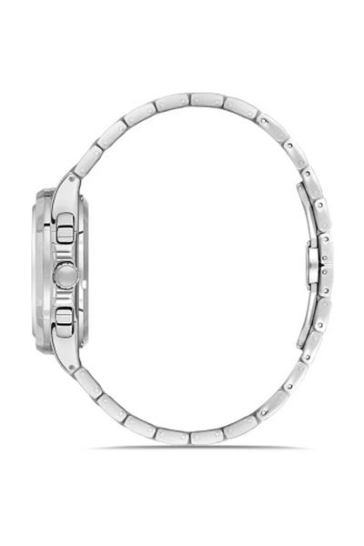 FERRO Silver Steel Cord Men's Wristwatch Fm11499A-A3