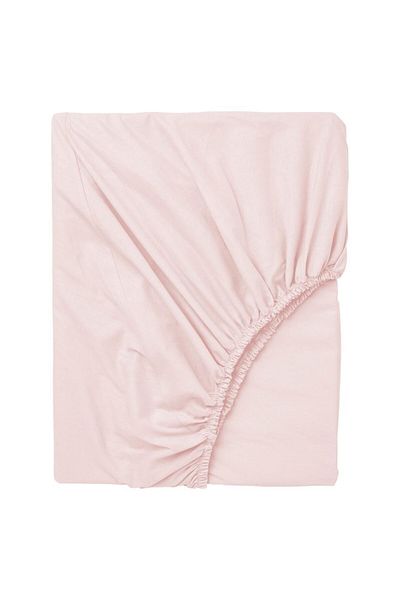 She&Co Single Fitted Sheet Set-Pink