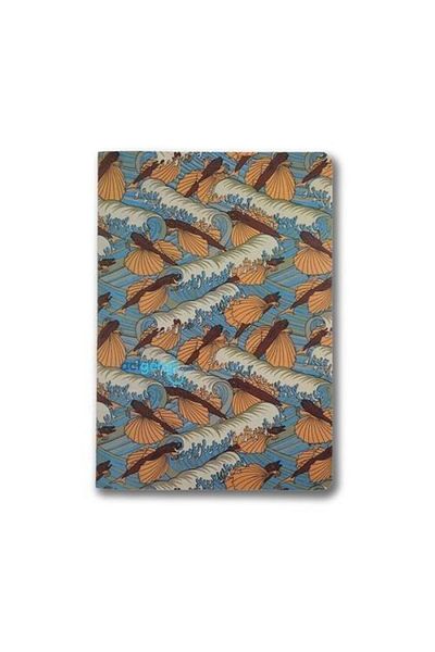 MUUS Martins-Pêcheurs 16,5X23,5 Line Notebook