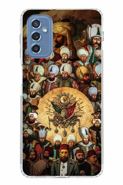 TechTree Samsung Galaxy M52 Compatible Ottoman Sultans Transparent Silicone Case