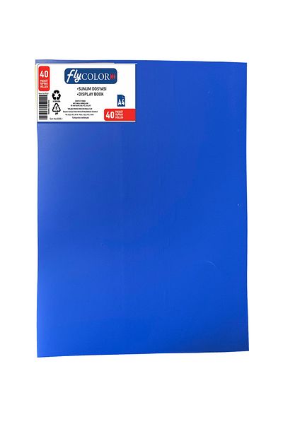 FLY COLOR Presentation File Blue 40 Sheets