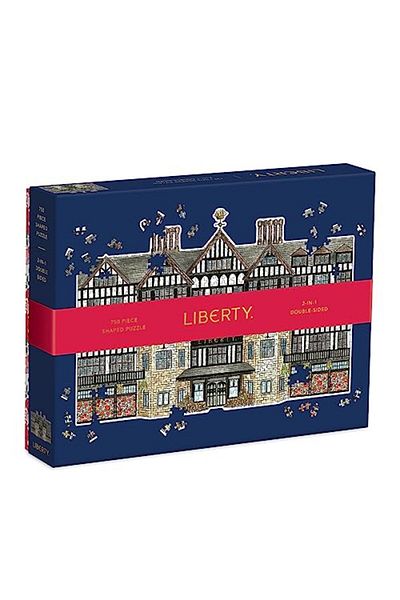 Galison Puz 750 Shaped Liberty Tudor Building