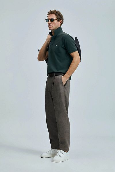 Lufian Ανδρικό μπλουζάκι Comfort Fit Cotton Polo 111040206