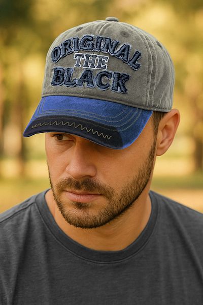 LAGRANZE Black Vintage Hat