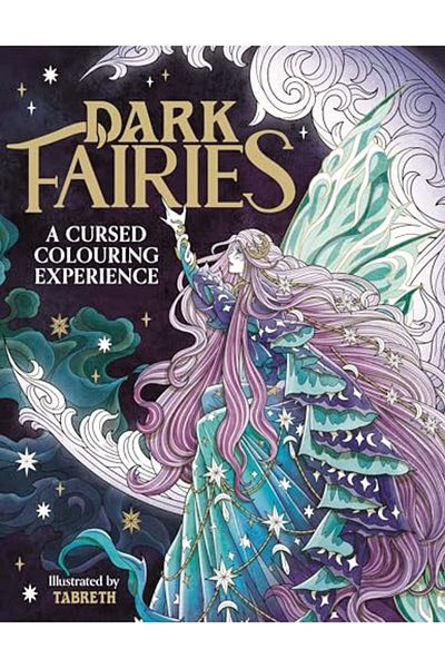 Lom Art Dark Fairies A Cursed Colouring Experience
