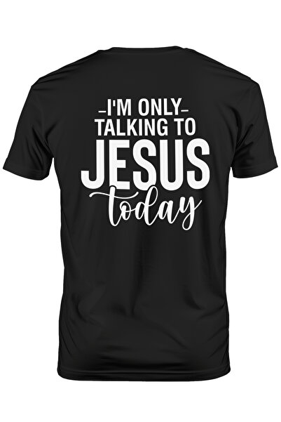 StoryGift Romania Tricou Barbati Cu Textul "ii Vorbesc Doar Domnului Iisus As...