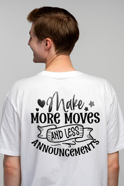 StoryGift Romania Tricou Barbati Cu Mesaj Care Te Indeamna Sa Faci Mai Multe ...