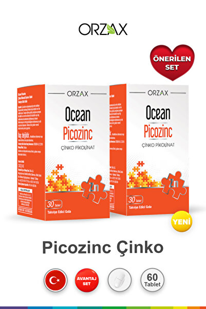 Orzax Ocean Picozinc 30 Tablet (2 adet)