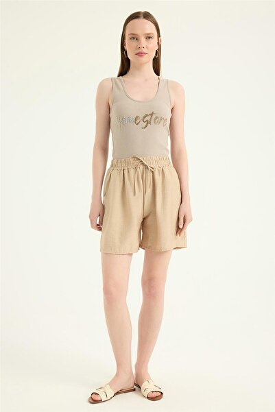 HomeStore Ελαστικό σορτς μέσης