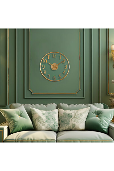 Regal 0638 G2 Opal Wall Clock |   Gold