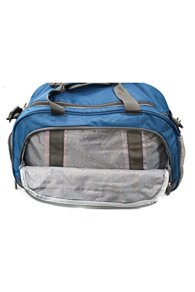 Lamonza Geantă de călătorie Colorado 50X30X22 cm albastră
