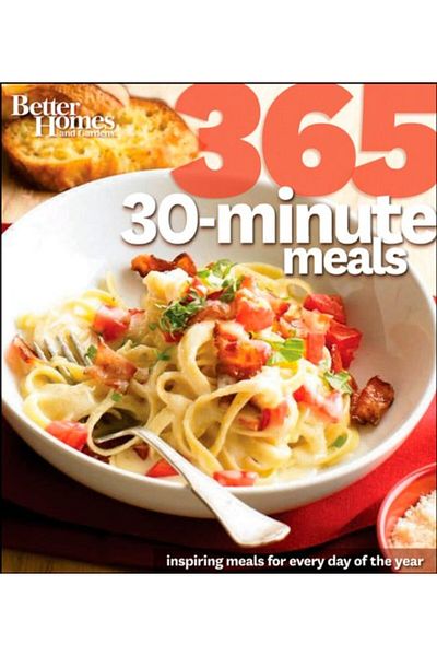 Wiley Better Homes & Gardens 365 30Minute Meals