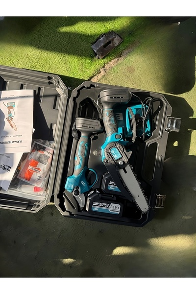 KIMMERPLUS Kimmeer Plus 21 Volt Şarjlı 15 Cm Pala Budama Testeresi ve Budama ...