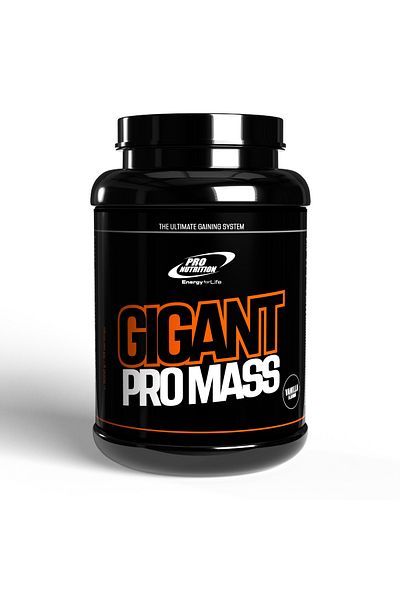 Pro Nutrition Gainer For Muscle Mass Growth, Gigant Pro Mass Vanilla 3000g