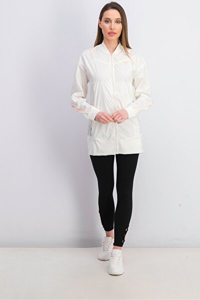 Puma Women Pearl Woven Jacket, Marshmallow