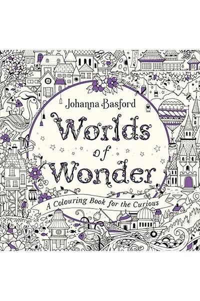 Ebury Press Worlds Of Wonder A Colouring Book For The Curious
