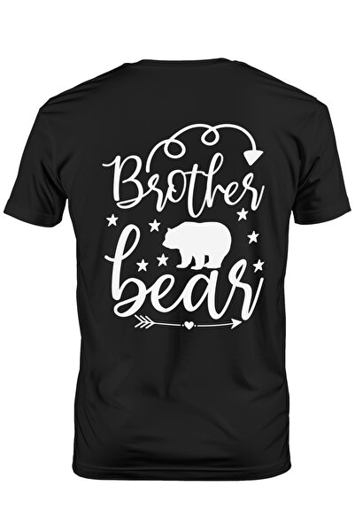 StoryGift Romania Tricou Barbati Cu Un Urs, Stelute Si Mesajul In Engleza "br...