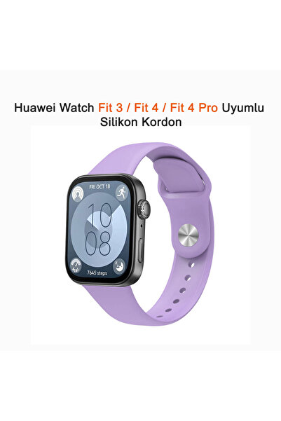 Dexmon لساعة Huawei Watch Fit 3 / Fit 4 / Fit 4 Pro المتوافقة مع حزام سيليكون...