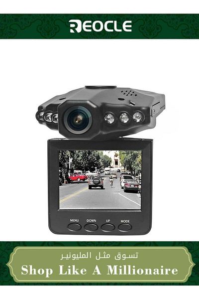 REOCLE 1080P Driving Recorder with High-definition Infrared Night Vision & 142° Wide Angle & 24-hour Mode