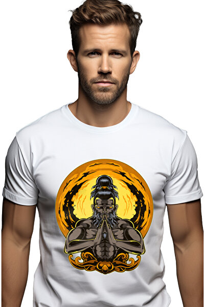 StoryGift Romania Tricou Barbati Cu Barbat, Flacari, Sfera, Muschi, Fantasy, ...