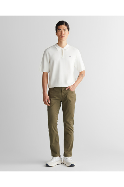 Gant Erkek Yeşil Regular Fit Pantolon