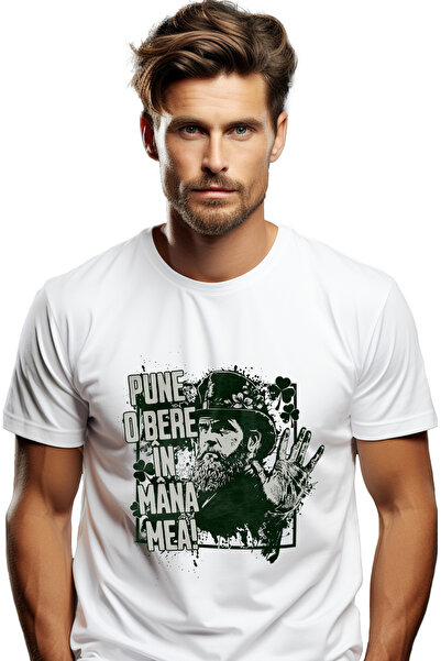 StoryGift Romania Tricou Barbati Pune O Bere În Mana Mea! Cowboy Palarie Barb...