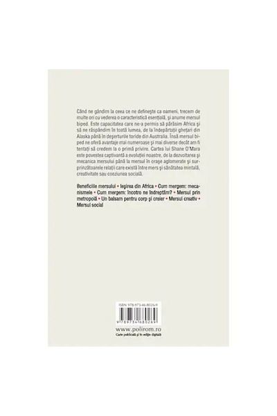 Polirom In Praise of Walking, Shane O'Mara