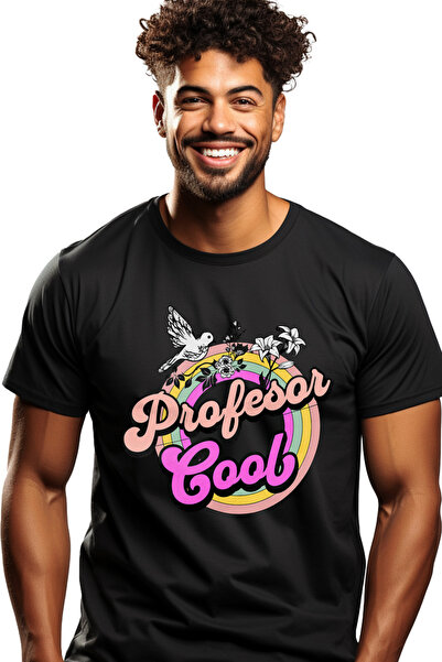 StoryGift Romania Tricou Barbati Profesor Cool Educatie Scoala Copii Cu Impri...