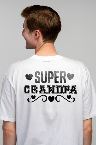 StoryGift Romania Men's T-shirt For A Beloved Grandfather With The Message "s...