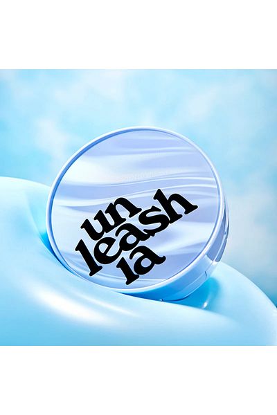 UNLEASHIA Natural Effect Cushion Foundation, Unleashia, Babe Skin, 15g 21N