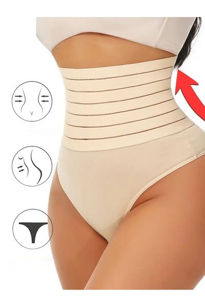 MİSTİRİK Flerna Model High Tight strategie String Corselet Tencel Color02