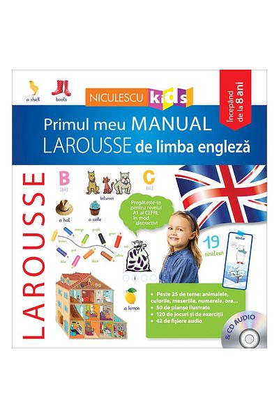 Niculescu My first Larousse English textbook & audio CD
