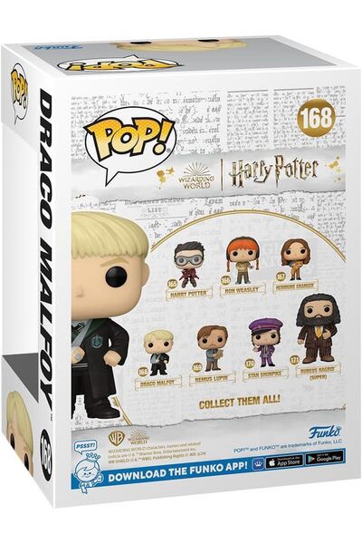 Funko Pop! Harry Potter, Draco Malfoy (Broken Arm) Vinil Figür, Koleksiyon ve Hediye