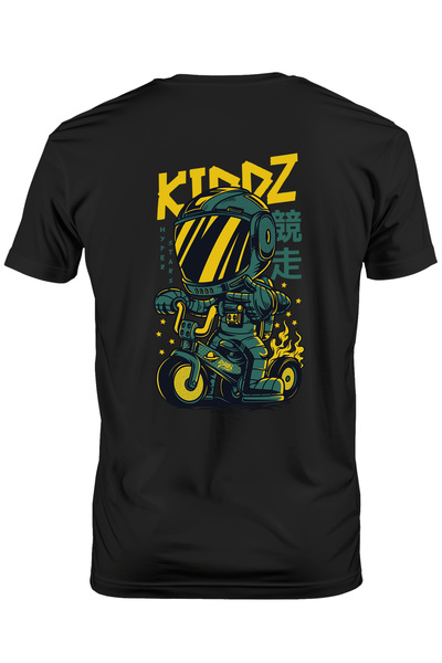 StoryGift Romania Tricou Barbati Cu Silueta Om In Costum De Metal Pe Biciclet...