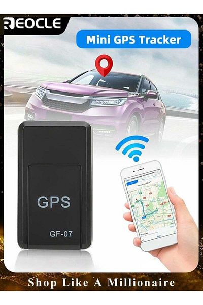 REOCLE Tracker with APP Control Mini Anti-lost Tool Strong Magnetic Vehicle Anti-Lost Tracker