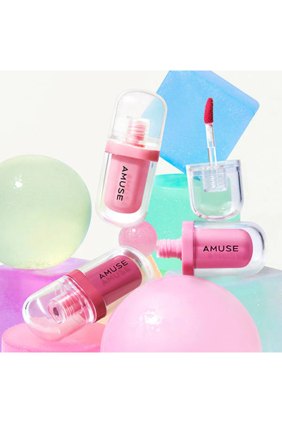 Amuse Lip Tint, Amuse, Jel-Fit Tint, 3.8g #04