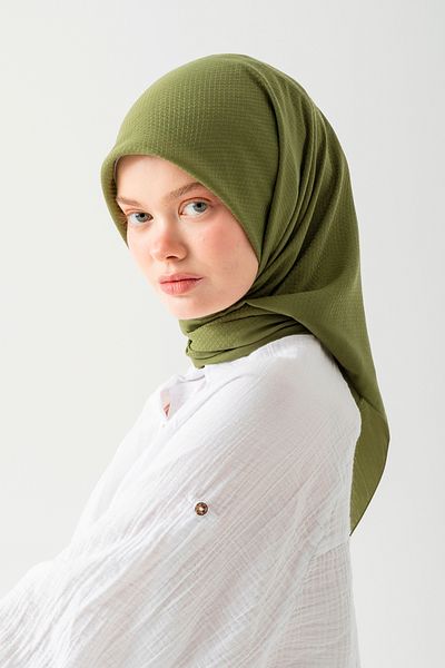 Wega Moda Βαμβακερό ζακάρ κασκόλ, φυσική και κομψή εμφάνιση, βαμβακερό κασκόλ ζακάρ, μαλακό βαμβακερό κασκόλ.