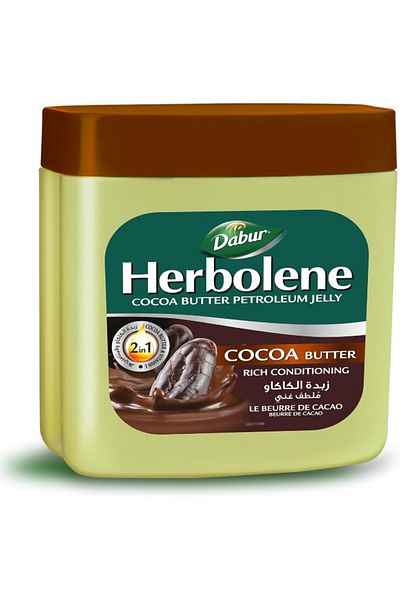 Dabur Herbolene Cocoa Butter Petroleum Jelly With Vitamin E - 225 ml