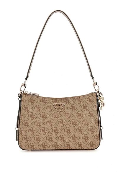 Guess Жіноча сумка Eco Erica Top Zip Sh коричневого кольору Hwesg951018-ltl